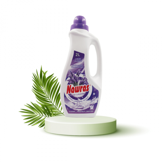 Nawras Liquid Laundry, Fresh Lavender, 2 Liter