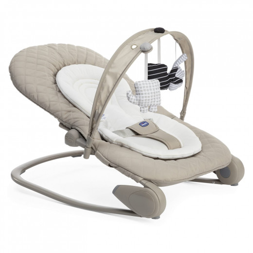 Chicco Hoopla Baby Bouncer, Dark Beige