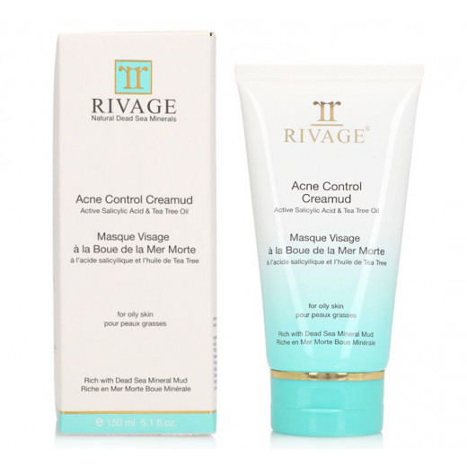 Rivage Dead Sea Acne Control Creamed Mask, 150 Ml