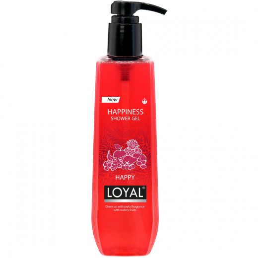 Loyal Freshener Shower And Bath Gel Pink ,Happiness 900 ML