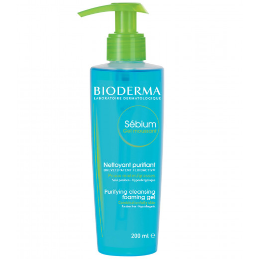 Bioderma Sebium Foaming Cleansing Gel, 200 Ml