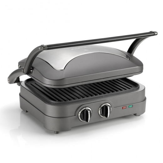 Cuisinart Griddler Elite, Silver Color, 1600 Watt