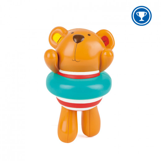 Hape Swimmer Teddy Wind- Up Toy