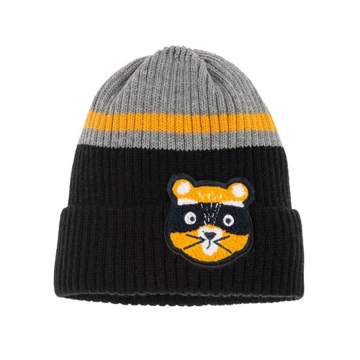 Cool Club Fleece Winter Thich Hat, Black Color