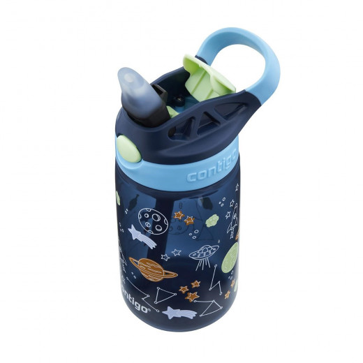 Contigo Autospout Kids Drinking Bottle, Space Design, Navy Blue Color, 420 Ml