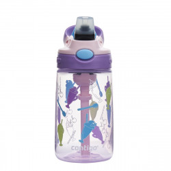 Contigo Autospout Kids Drinking Bottle, Strawberry Shakes, Purple Color, 420 Ml