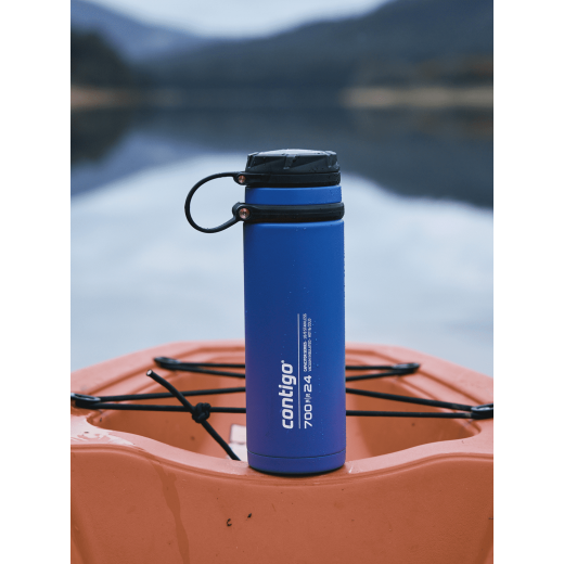 Contigo Premium Outdoor Fuse Stainless Steel, Blue Color, 720 Ml