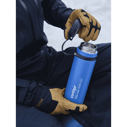 Contigo Premium Outdoor Fuse Stainless Steel, Blue Color, 720 Ml