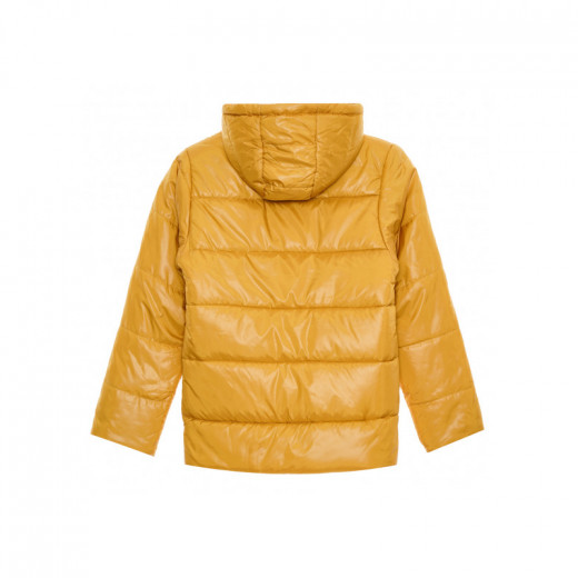 Cool Club Winter Jackets For Boys, Yellow Color