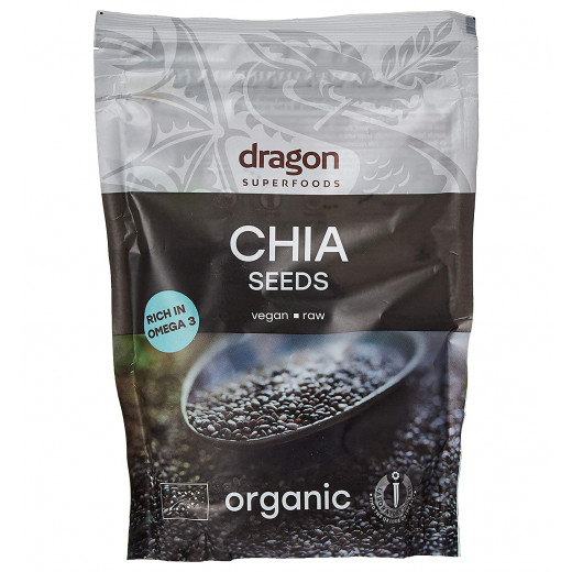 Dragon Organic Chia Seeds - 200 gm Multi Color