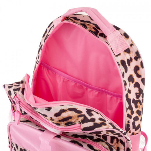 حقيبة ظهر بتصميم النمر اللطيف باللون الوردي من ستيفن جوزيف