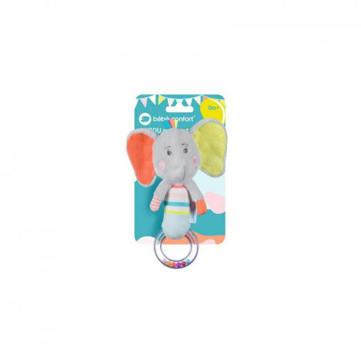 Bebe Confort Elidou Rattle Ring, Elephant Design