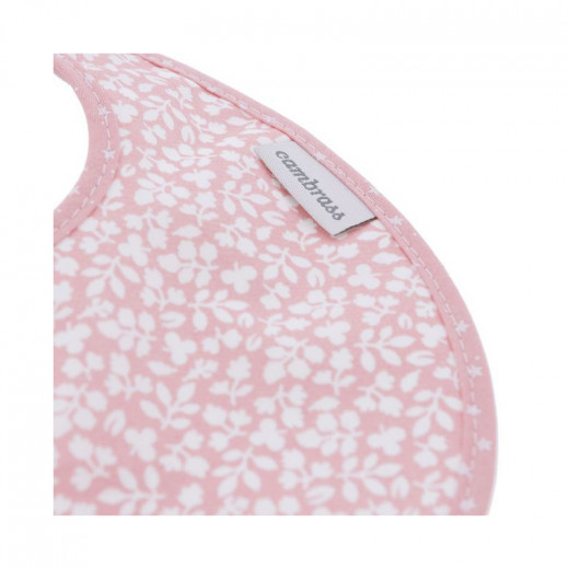 Cambrass Forest Round Bib, Pink Color