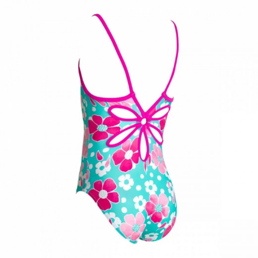 Zoggs Girls Swimsuit, Petal Magic