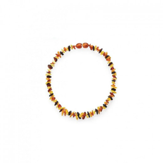 BabyJem Amber Teething Necklace, Multi-Color