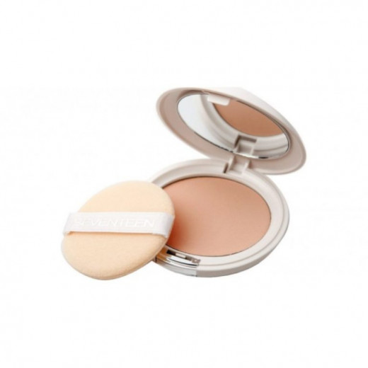 Seventeen Natural Silky Compact Powder Natural, Number 2