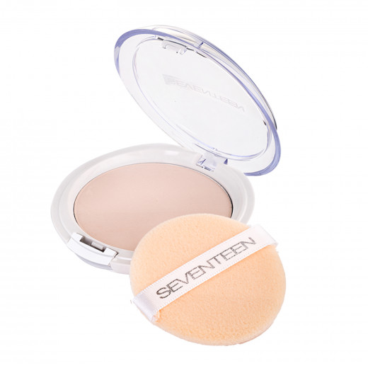 Seventeen Natural Silky Compact Powder Natural, Number 3