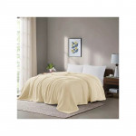 Nova Home Silky Blanket - King/Super King - Beige