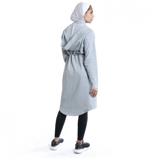 RB Performance Long Jacket, Light Grey Color