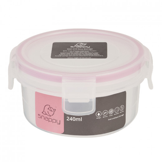 Komax Biokips Round Food Storage Container, 240 ml