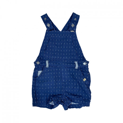 Cool Club Sleeveless Overall, Navy Color