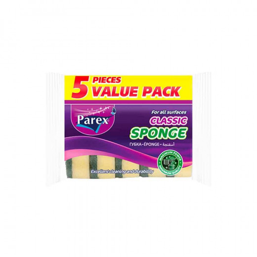 Parex Classic Sponge, 5 Pieces