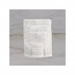 Nova Home "Pretty Collection" Towel, White Color