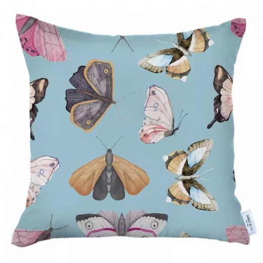 Nova Home Watercolor Printed Cushion Cover, 45x45 Cm