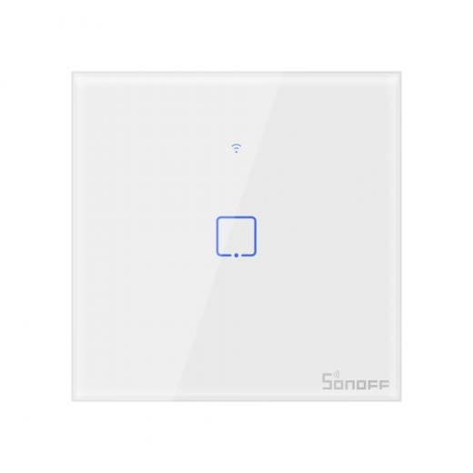 Sonoff T1UK1C-TX WiFi Wall Switches RF Controlled Smart Touch Panel Switch