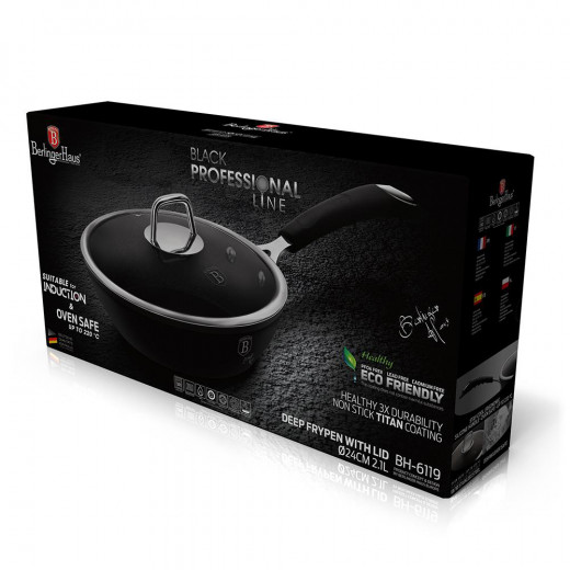 Berlinger Haus Professional Black Deep Frypan, 24cm