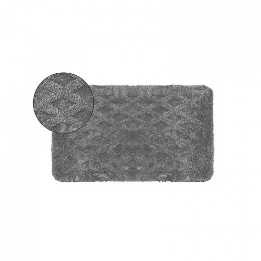 Nova Home Bath Mat "Athens", Charcoal Color, 60*90