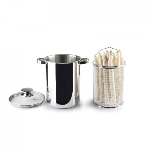 Ibili Steel Asparagus Pot, 16cm