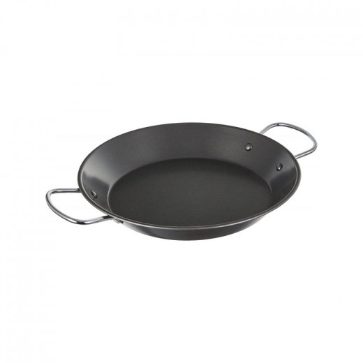 Ibili Gandia Paella Pan, Black, 40 cm