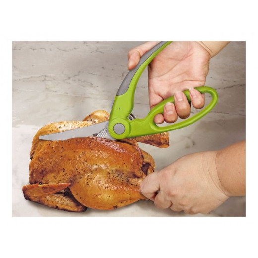 Ibili Poultry Scissors, Green Color