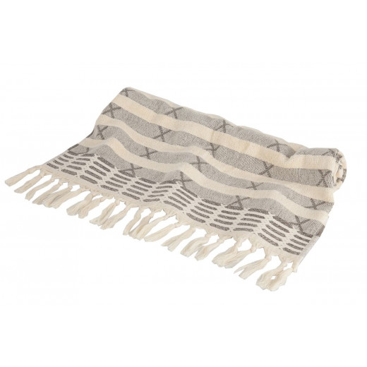 Primanova Palm Hand Towel, Beige Color