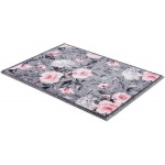 Astra Pure & Soft Doormat, Grey & Rose 50*70