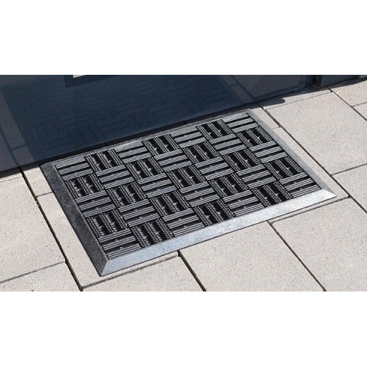 Astra Dynamic Rubber Doormat, Black Color 45x75 Cm