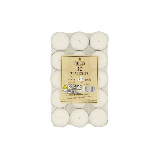 Price's Tealights, 30 Pieces