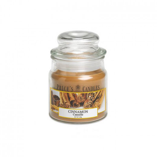 Price's Medium Scented Candle Jar With Lid - Cinnamon