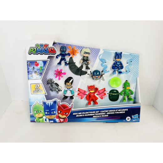 Hasbro,PJ Masks Hero And Villain Figure Set 17 figure set