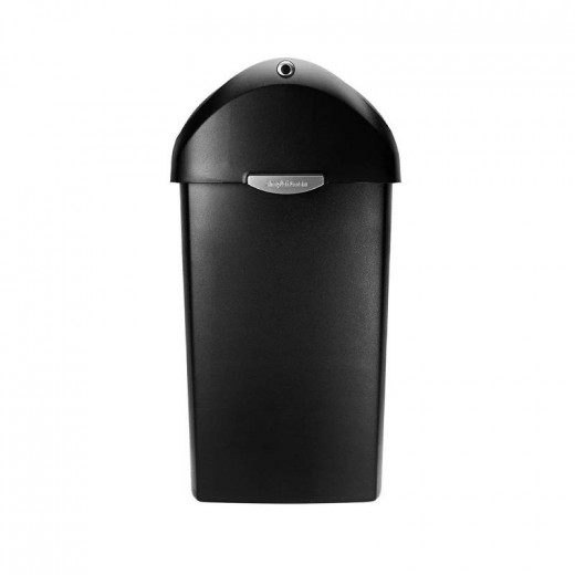 Simplehuman Plastic Trash Bin-40 L - Grey