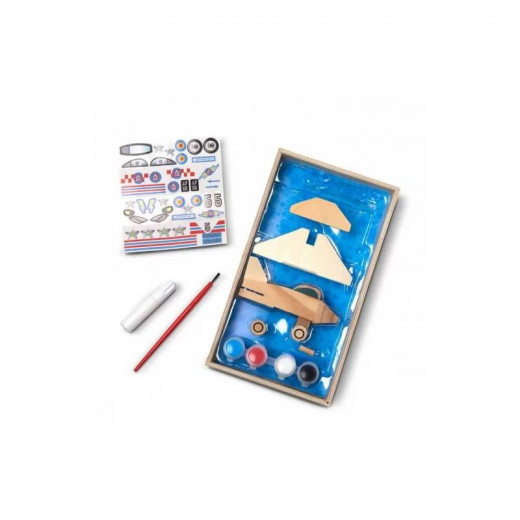 Melissa & Doug Decorate Your Own Wooden Plane