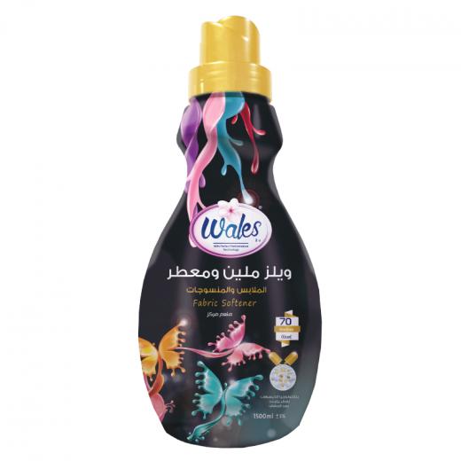 Wales Fabric Softener & Freshener -Black,1.50 L