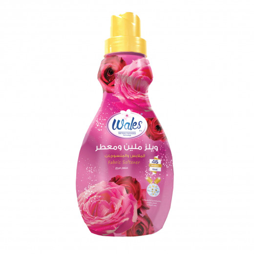 Wales Fabric Softener & Freshener -Pink , 800ml