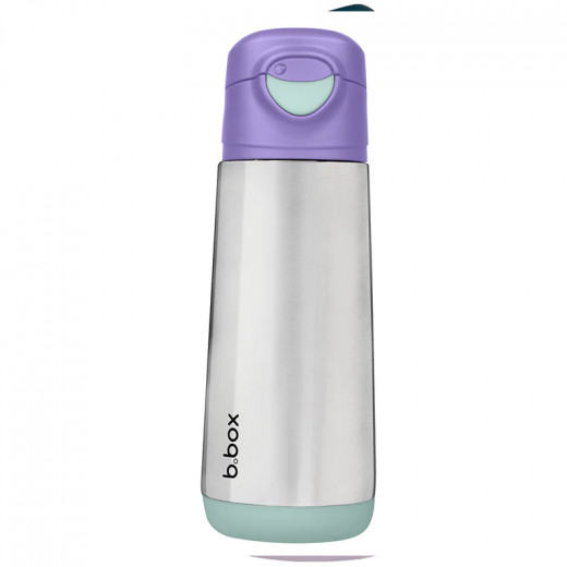 B.Box Insulated Sports Bottle – Lilac Pop, 500ml