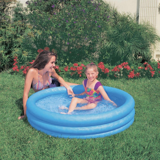 Intex Small Swimming Pool Crystal Blue 114cm x 25cm