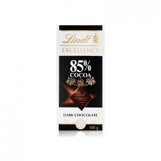 شوكولاتة إكسيلنس داكن 85 ٪ ، 20 قطعة ، 100غم من ليندت