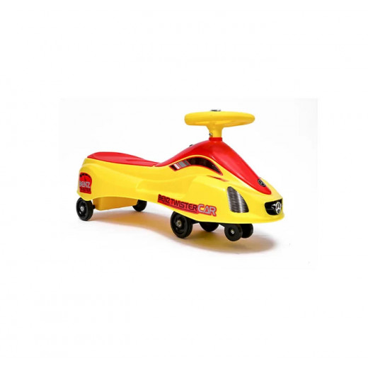 سيارة ركوب للاطفال, باللون الاصفر من هوم تويز