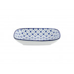 Madame Coco Rêve Bleu Petite Plate, 17,5*12,5 Cm