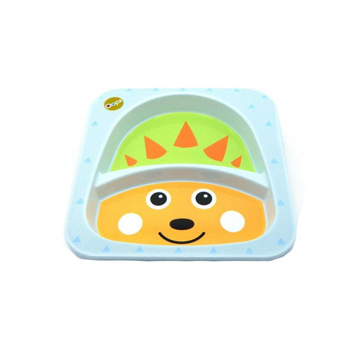 Oops Plastic Plate, Hedgehog Design